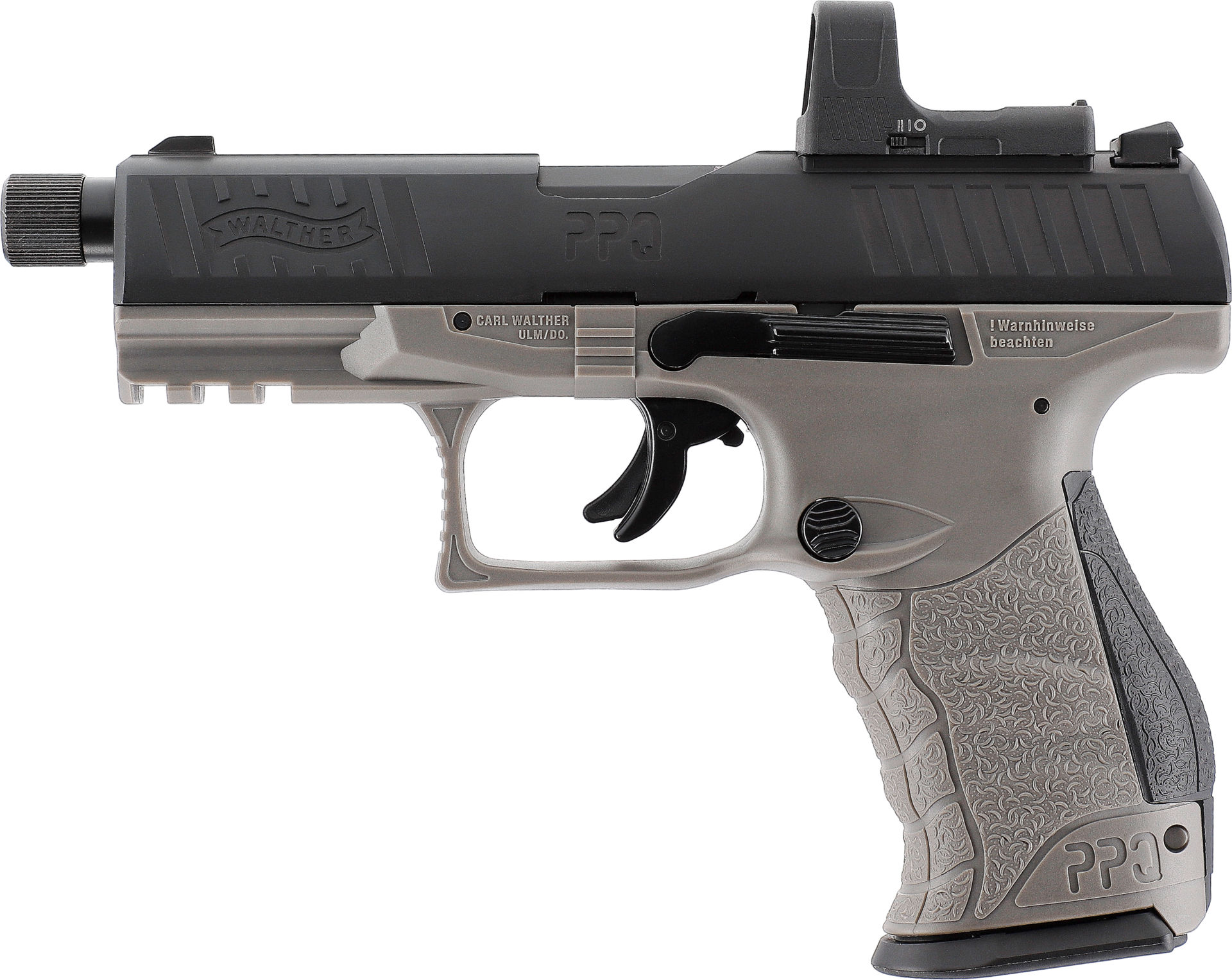 Walther PPQ M2 Q4 TAC Combo 4.6" Set  4,5mm (.177) Diabolo