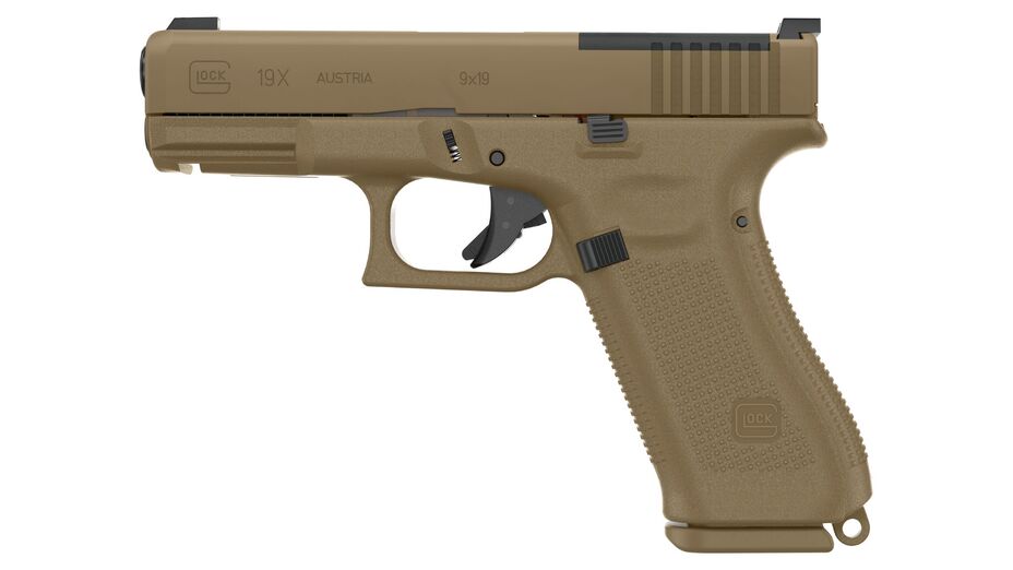 Glock 19X Gen5 MOS 9mm Luger Crossover Pistole