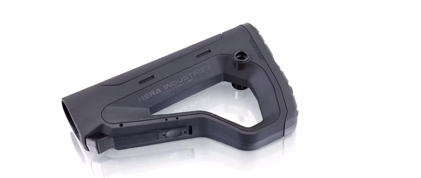 Hera Arms CCS GEN2 AR15/AR10 Schubschaft Black