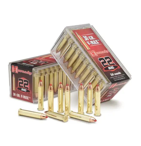 Hornady .22 WMR V‑MAX Varmint Express Rimfire 1,9g / 30gr Hornady .22 WMR V‑MAX Varmint Express Rimfire 1,9g / 30gr