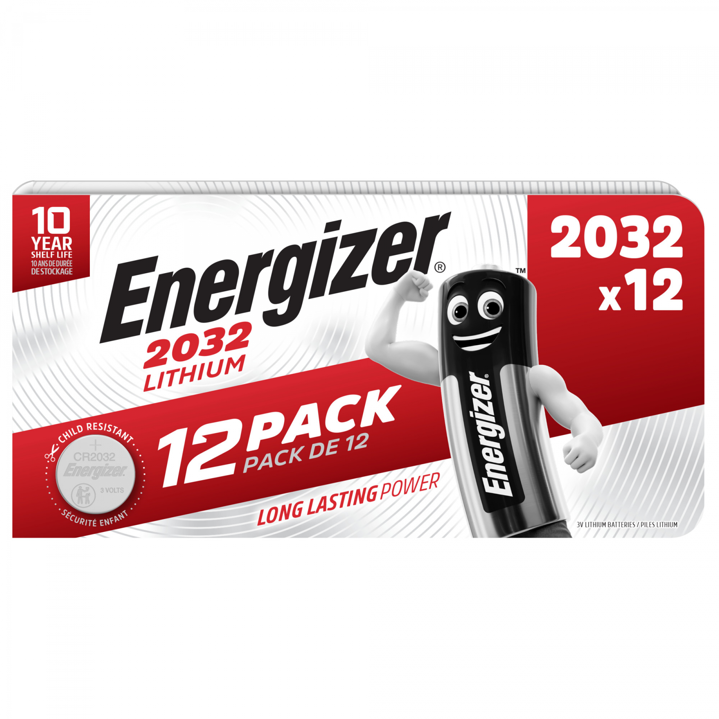 Energizer Premium Series CR 2032 3V Lithium 12er Blister