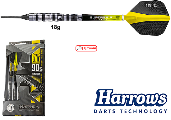 Harrows Elite Softip Dartpfeile 18g