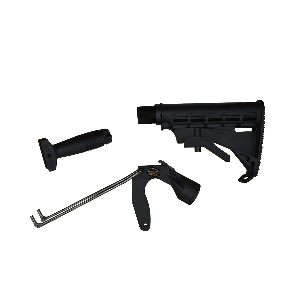 Grundkoerper-schulterstuetze-webshop Steambow AR-6 Stinger II Umbausatz auf „Tactical“