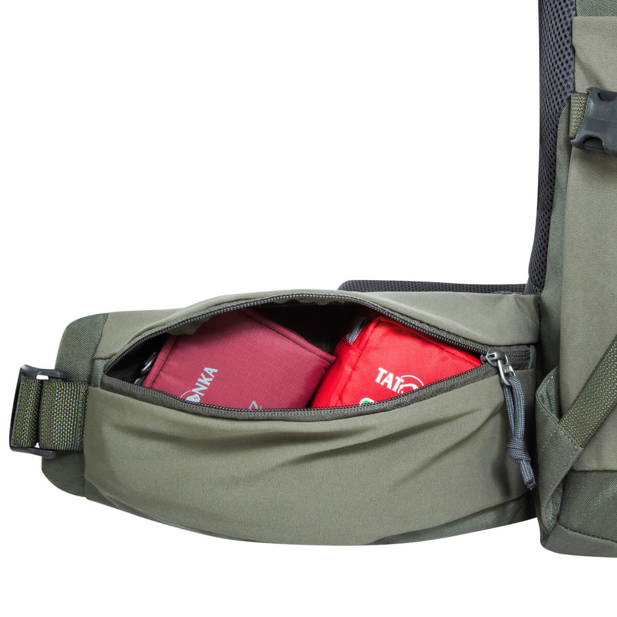 Tatonka Pyrox 40+10 Women BC Bushcraft-Rucksack Stone Grey Olive