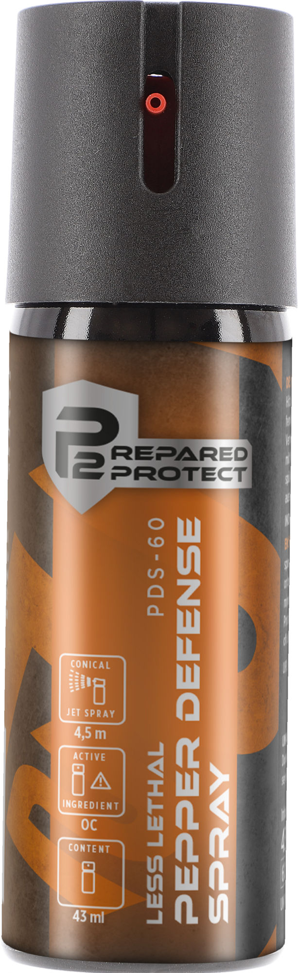 P2P PDS-60 Pfefferspray konischer Strahl 43 ml