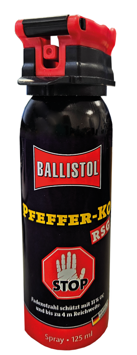 Ballistol Pfeffer-KO 125ml mit Behördenkappe RSG