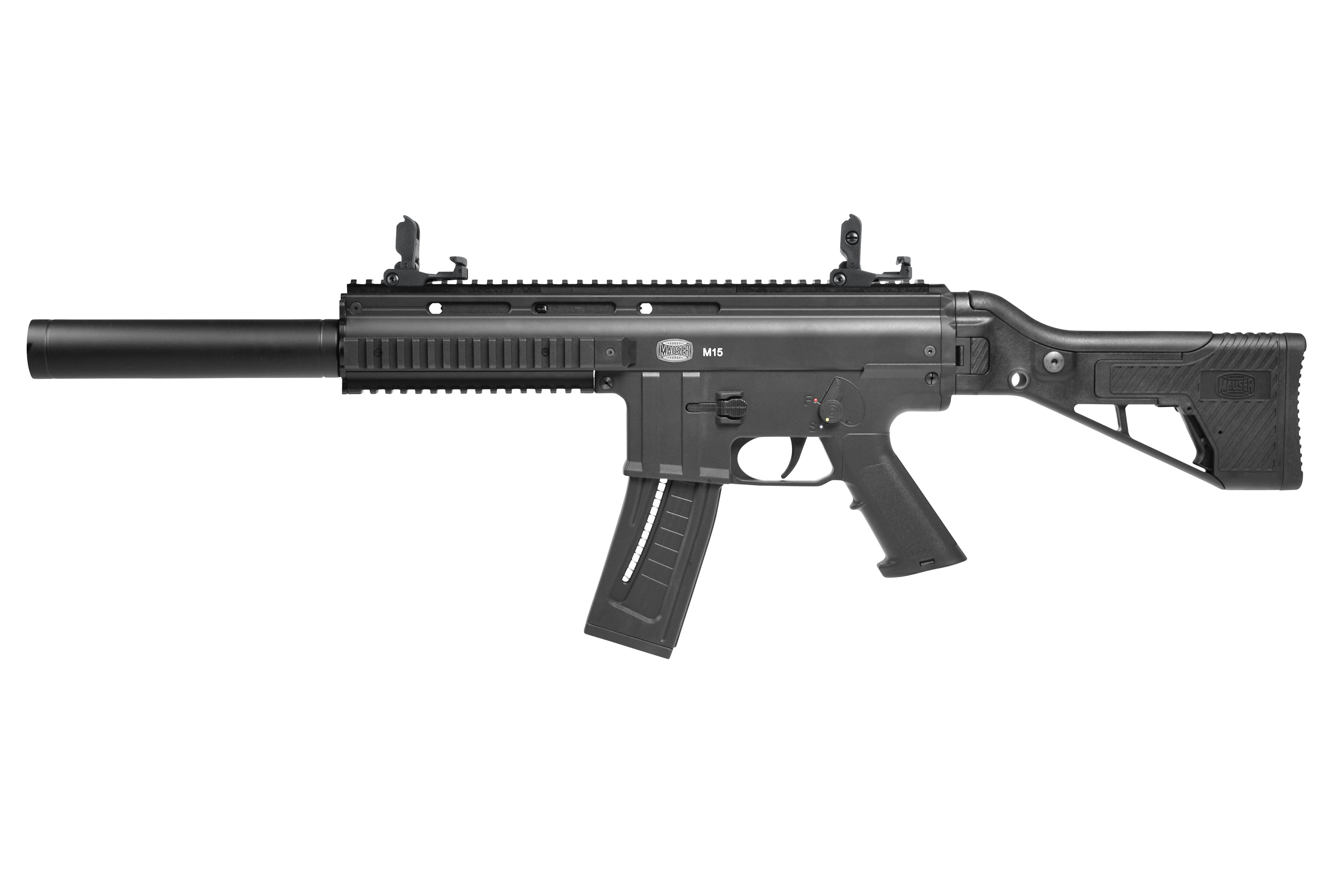 Mauser M15 Schwarz SD .22lr. HV. Sebstladebüchse Mauser M15 Schwarz SD .22lr. HV. Sebstladebüchse