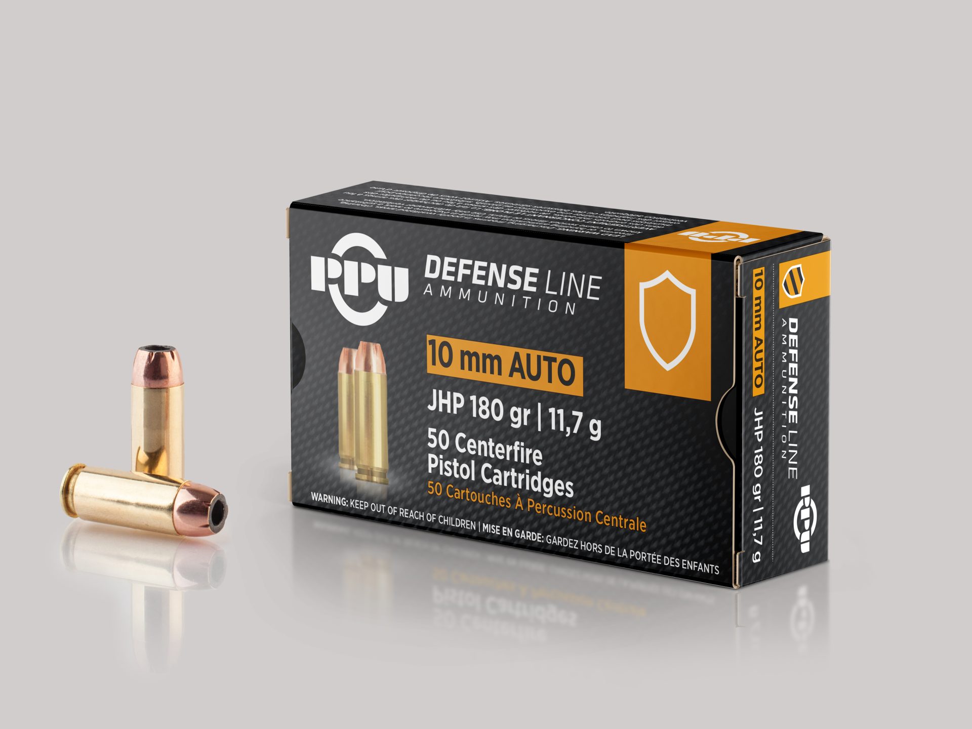 Prvi Partizan 10mm Auto JHP 11,7g / 180gr 