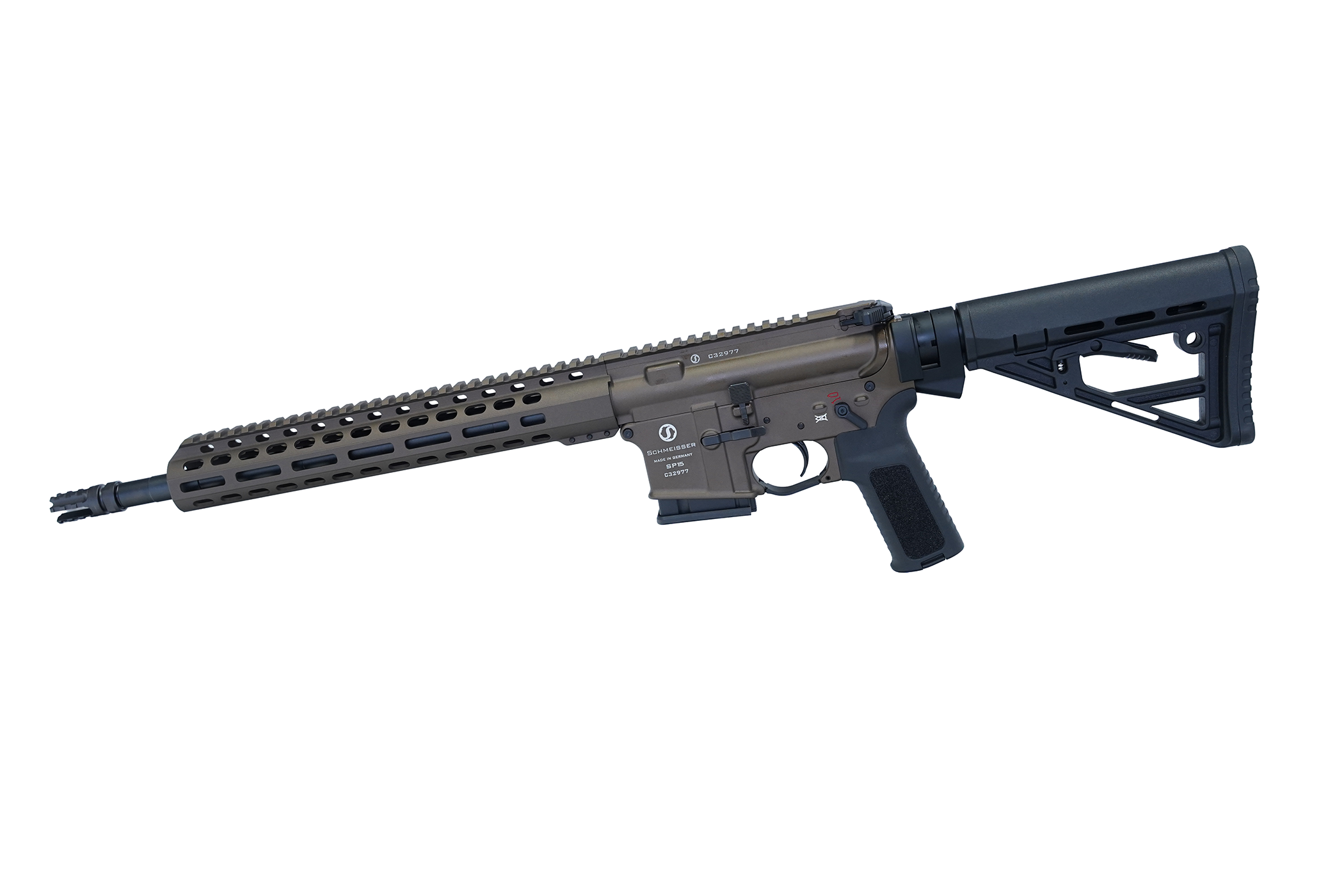 A7301426 Schmeisser SP15 M4FL 14,5" Bronze Repetierbüchse .223Rem.