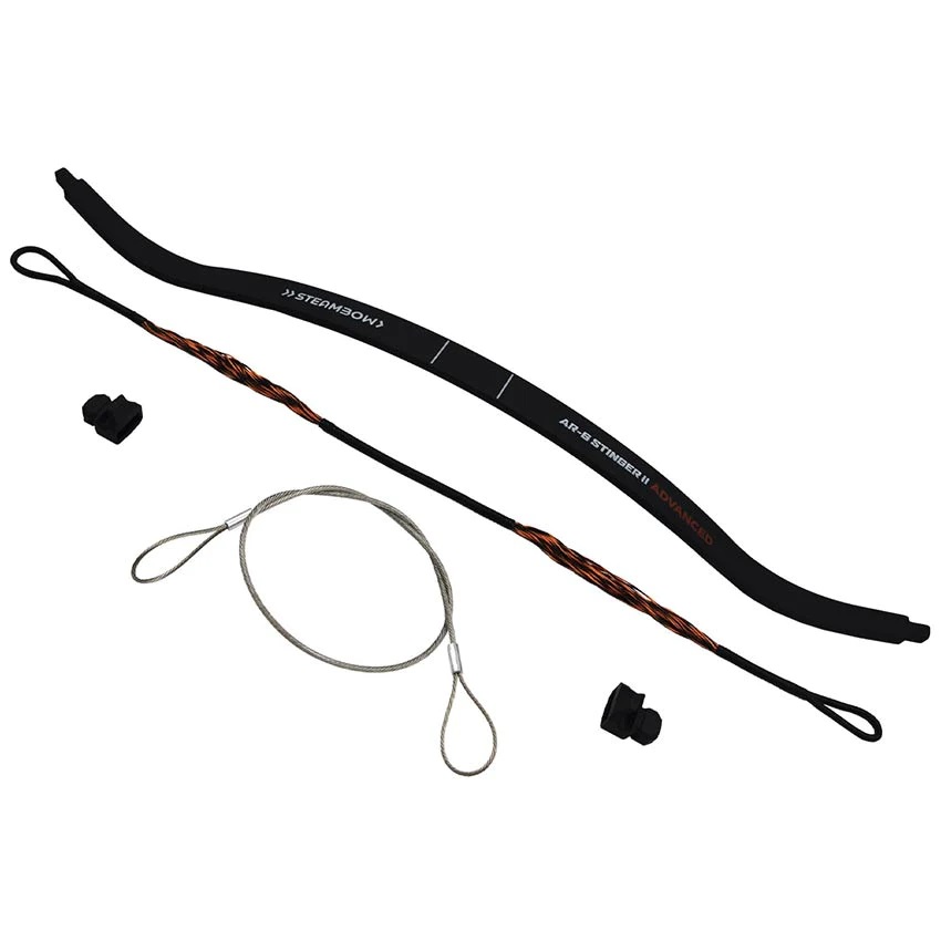 Steambow-Stinger-limb-advanced-75lbs-delivery Steambow AR-6 Stinger II Wurfarm Advanced 75lbs.