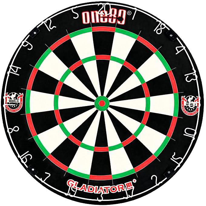 One 80 Dartscheibe Gladiator 3 18" One 80 Dartscheibe Gladiator 3 18"