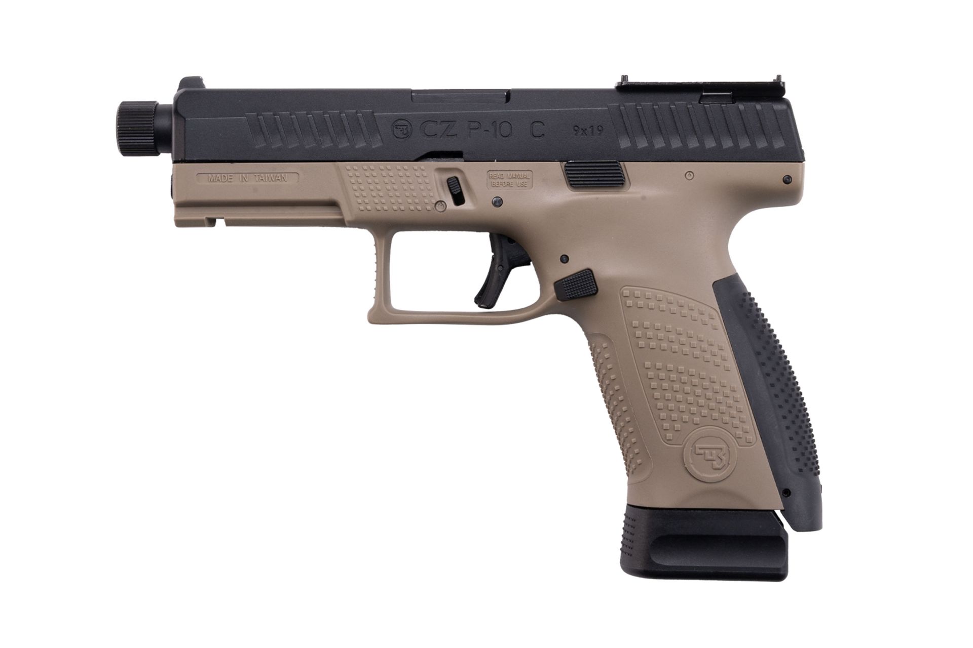 CZ 75 P-10C Optic Ready 6mm Airsoft Co2 BlowBack
