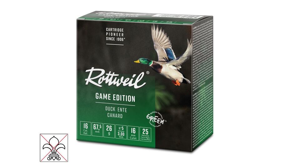 Rottweil Game Edition Ente 16/67,5 3,0 mm Rottweil Game Edition Ente 16/67,5 3,0 mm