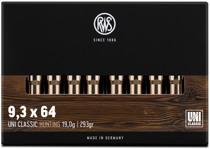 RWS 9,3x64 UNI Classic 19,0g