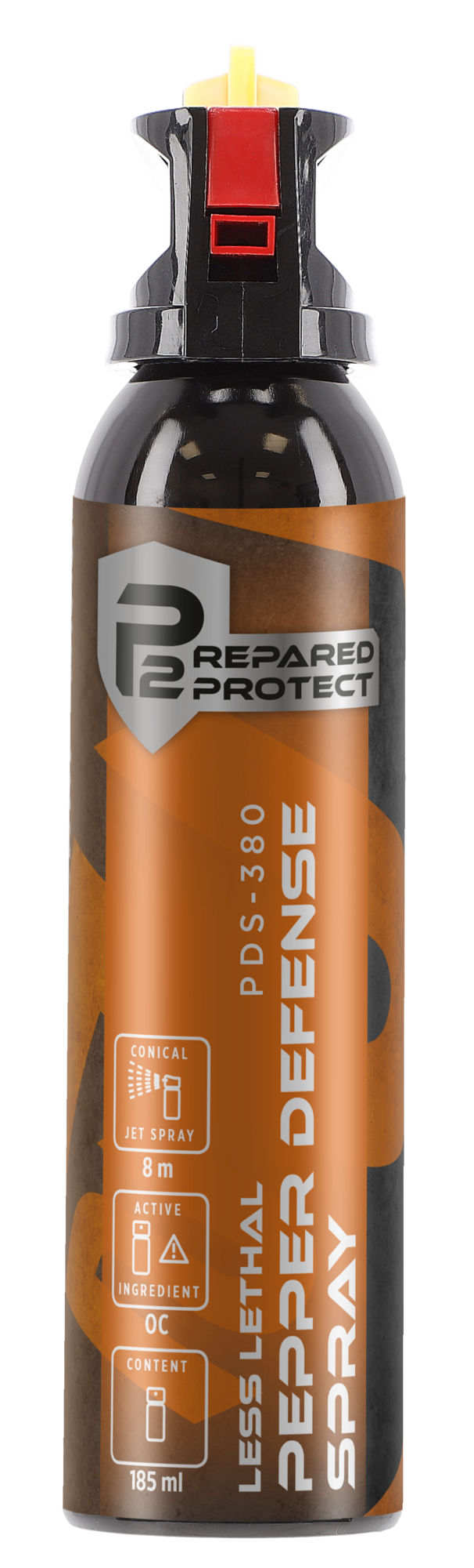 P2P PDS-380 Pfefferspray konischer Strahl 185 ml