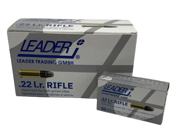 Leader .22 LR Rifle 2,6g / 40grs LRN Leader .22 LR Rifle 2,6g / 40grs LRN