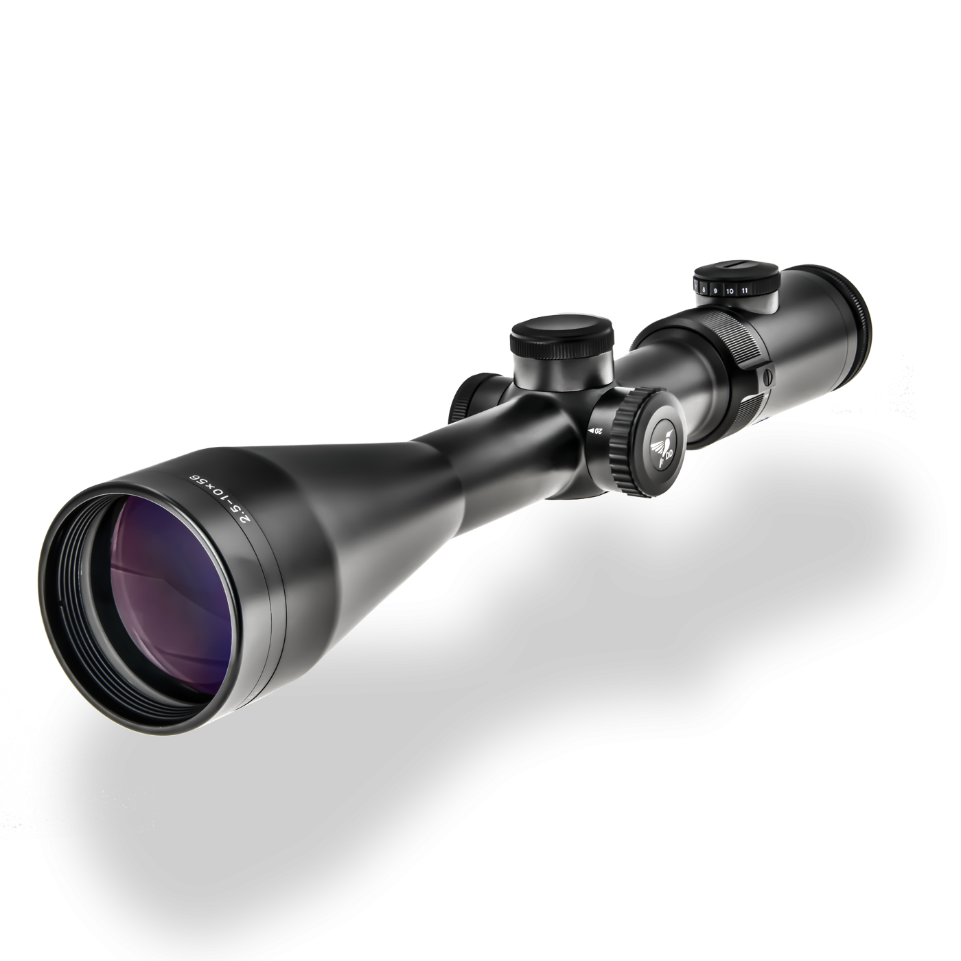 ddoptics-nachtfalke-25-10x56heller DDoptics Zielfernrohr Nighteagle V4 2,5-10x56 Gen. II Absehen 4