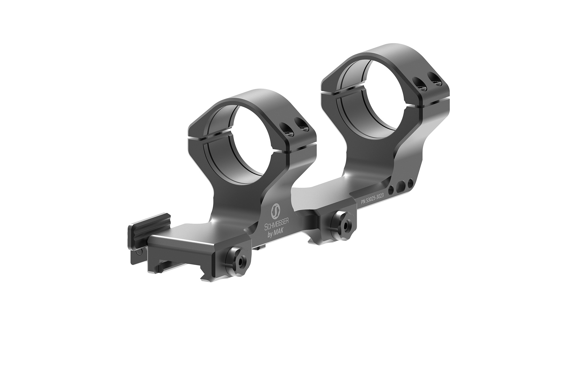QSM-mit-25-Zoll-Kroepfung-30mm-und-34mm-2 Schmeisser Quick Sport Mount -QSM 30mm Blockmontage mit 2,5" Kröpfung