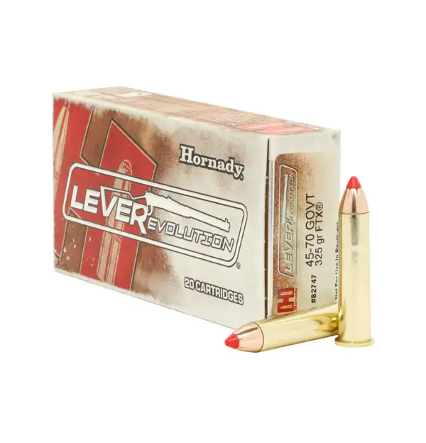 Hornady 45-70 Government 21,1g / 325gr FTX Leverevolution Hornady 45-70 Government 21,1g / 325gr FTX Leverevolution