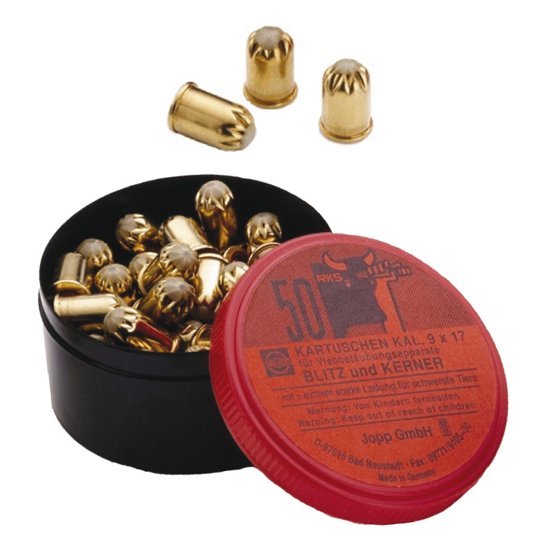 47864_2018 RWS 9mm rot Viehbetäubungspatronen