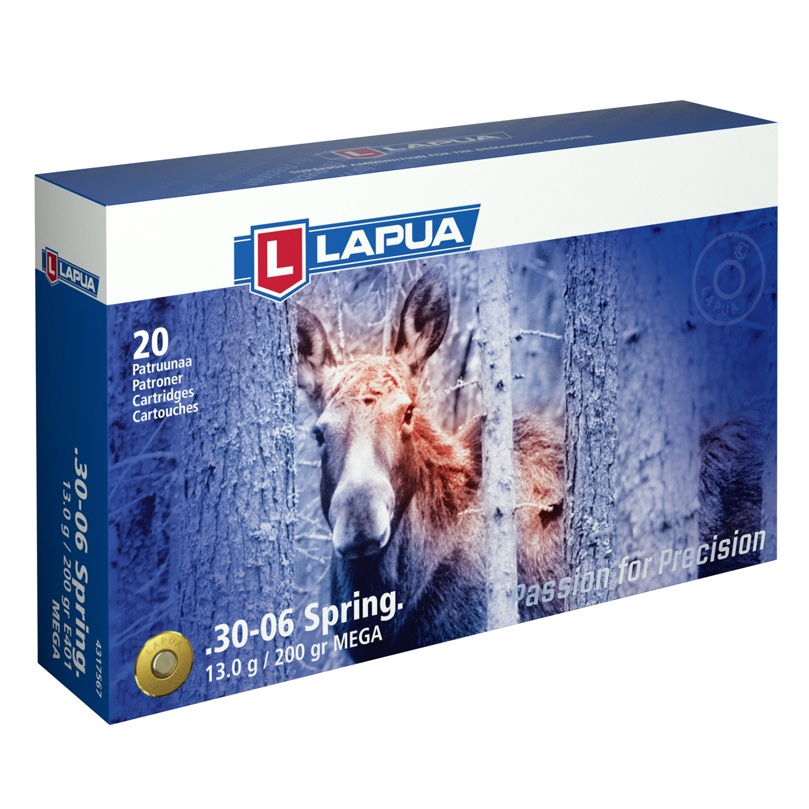 44622_002_2020 Lapua .30-06 Spr. Mega 13g / 200gr