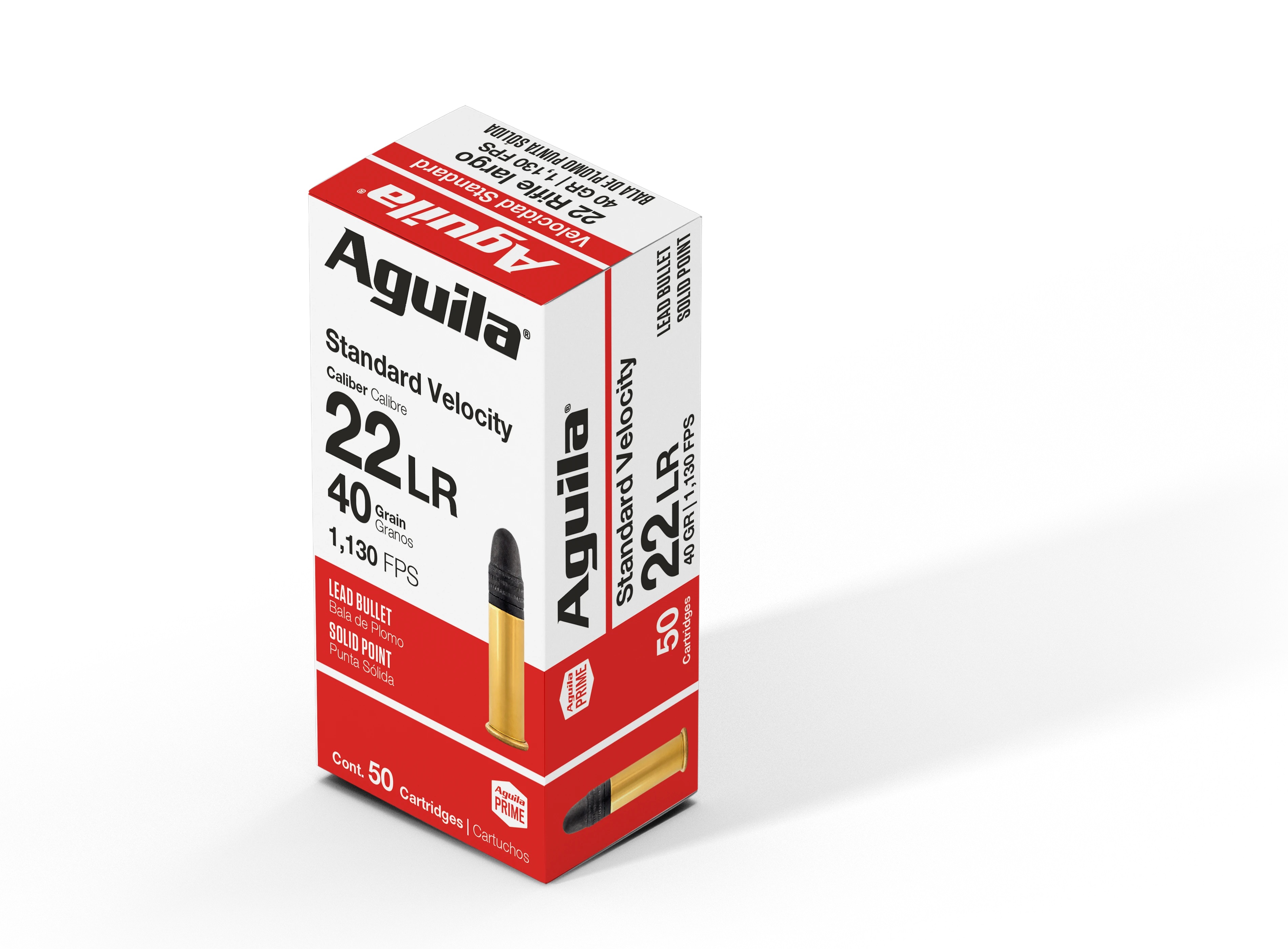 Aguila .22LR. Standard Velocity  2,6g / 40gr