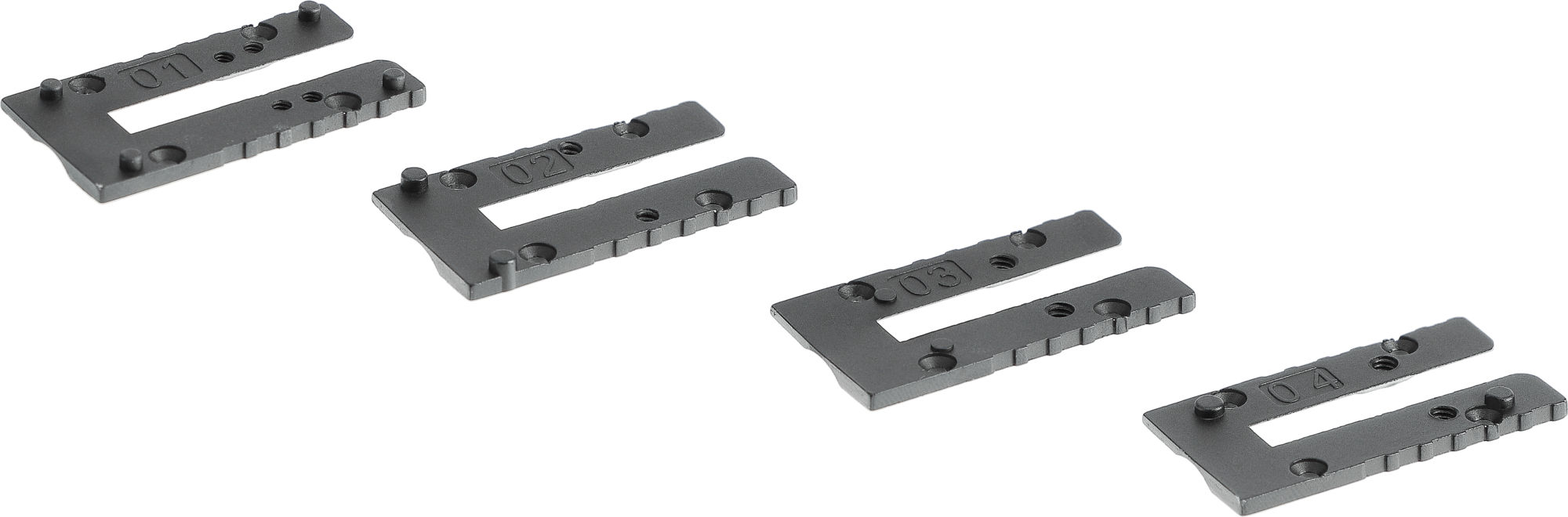 Umarex Adapterplatten 4er Set MOS 3 für Airsoft GLOCK