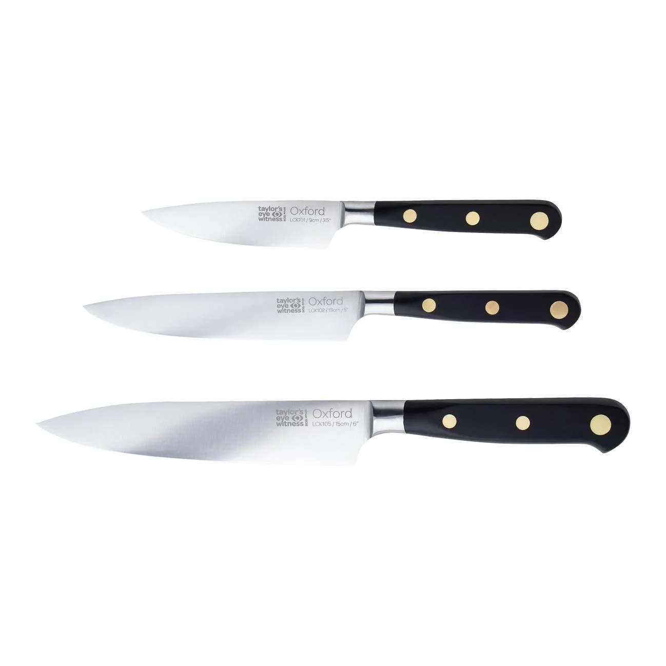 ebea1352ff274a979037c60c85a5b77a Taylor's Eye Witness Küchenmesser-Set 3-teilig Oxford