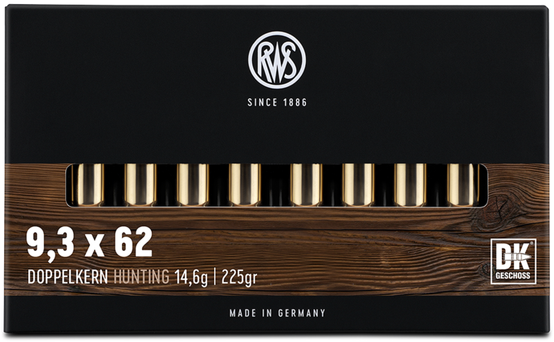 RWS 9,3x62 Doppelkern 14,6g / 226gr