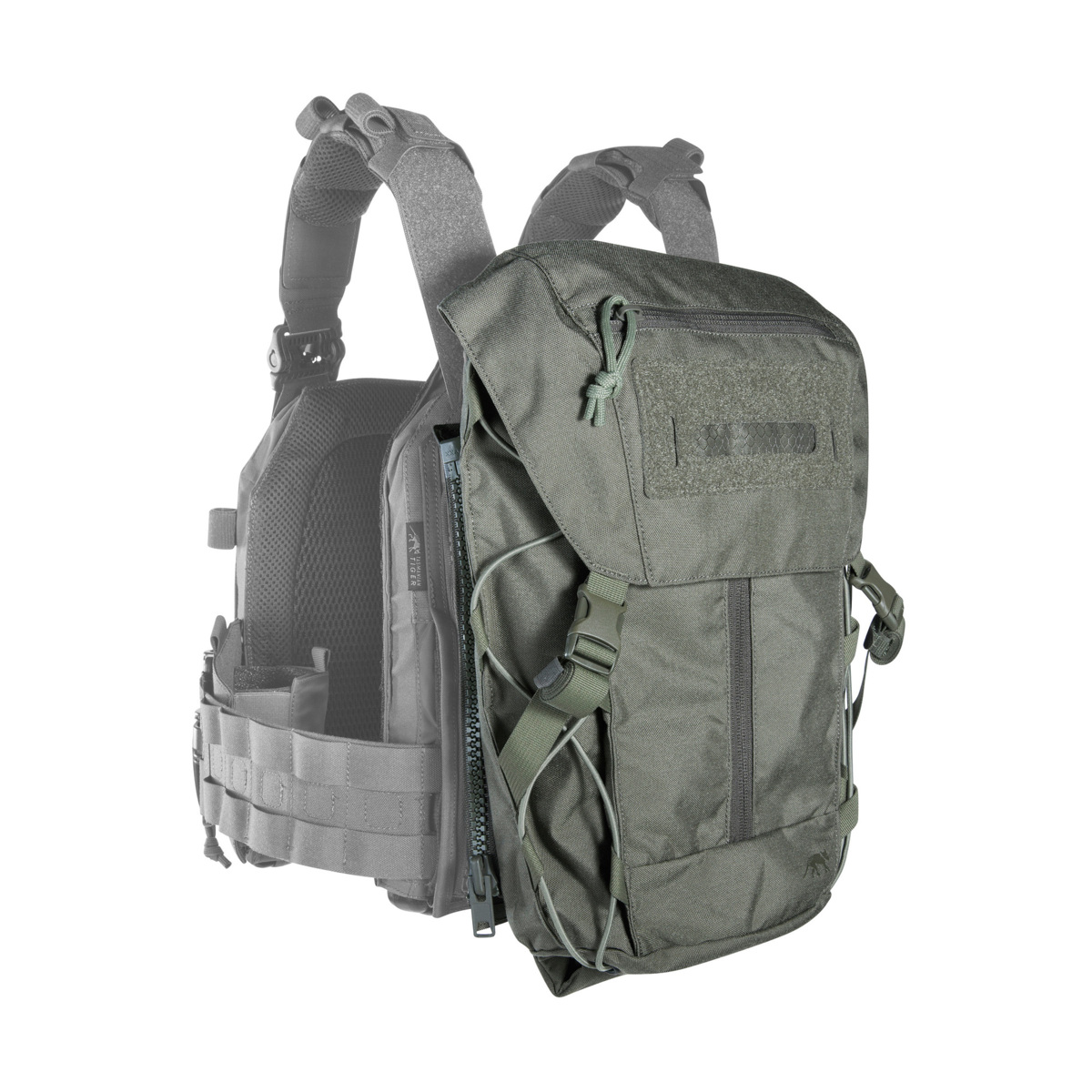 Tasmanian Tiger Turtle Pack ZP Rucksack Stone-Grey-Olive IRR