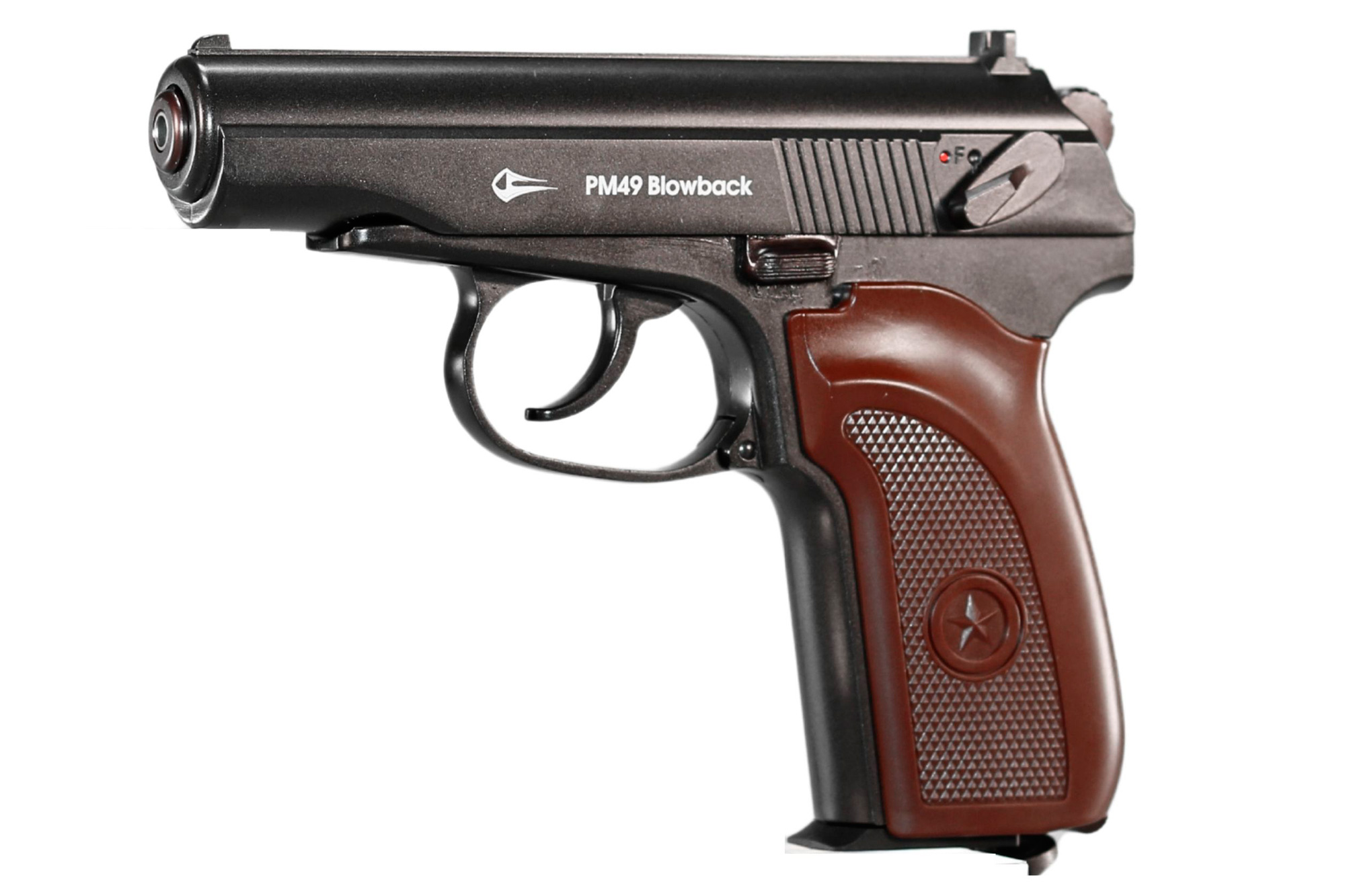 Borner PM49 Blowback CO2 Luftpistole Kal. 4,5 mm BB