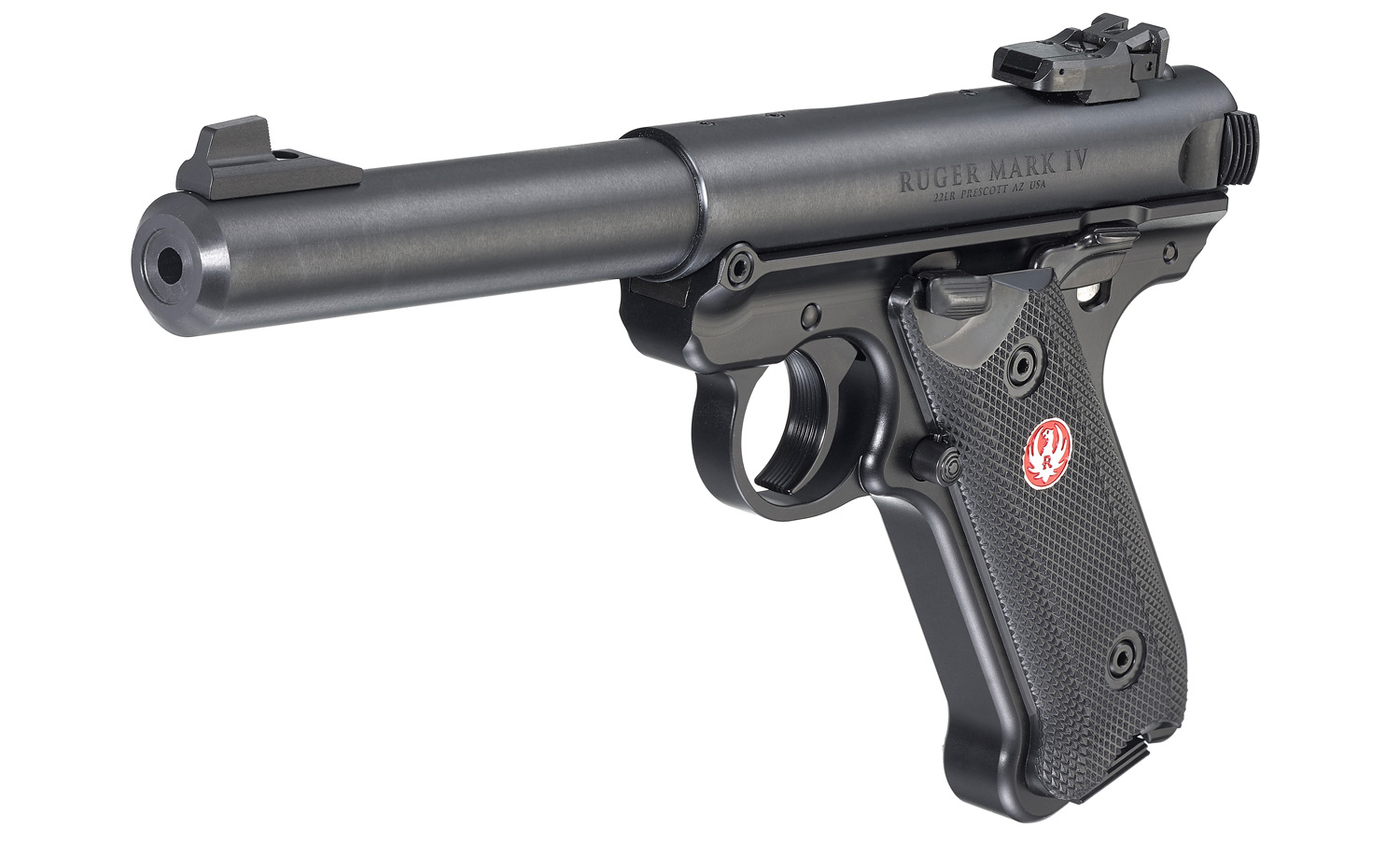Ruger Mark IV Target 5,5" .22lr. Sportpistole