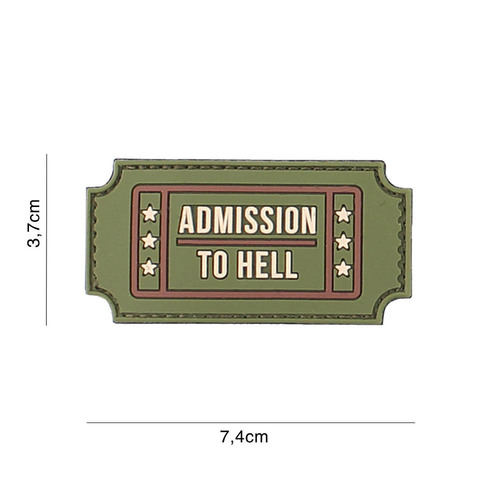 4441307123_m Patch "Admission To Hell"