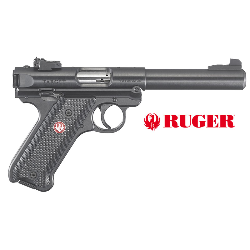 Ruger Mark IV Target 5,5" .22lr. Sportpistole