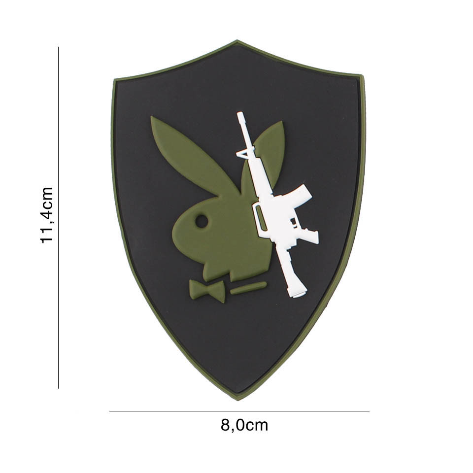 444130_7207_99_01 Patch "Playboy Gun"