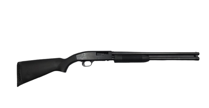 Maverick by Mossberg Model 88 Voderschaftsrepetierflinte 12/76
