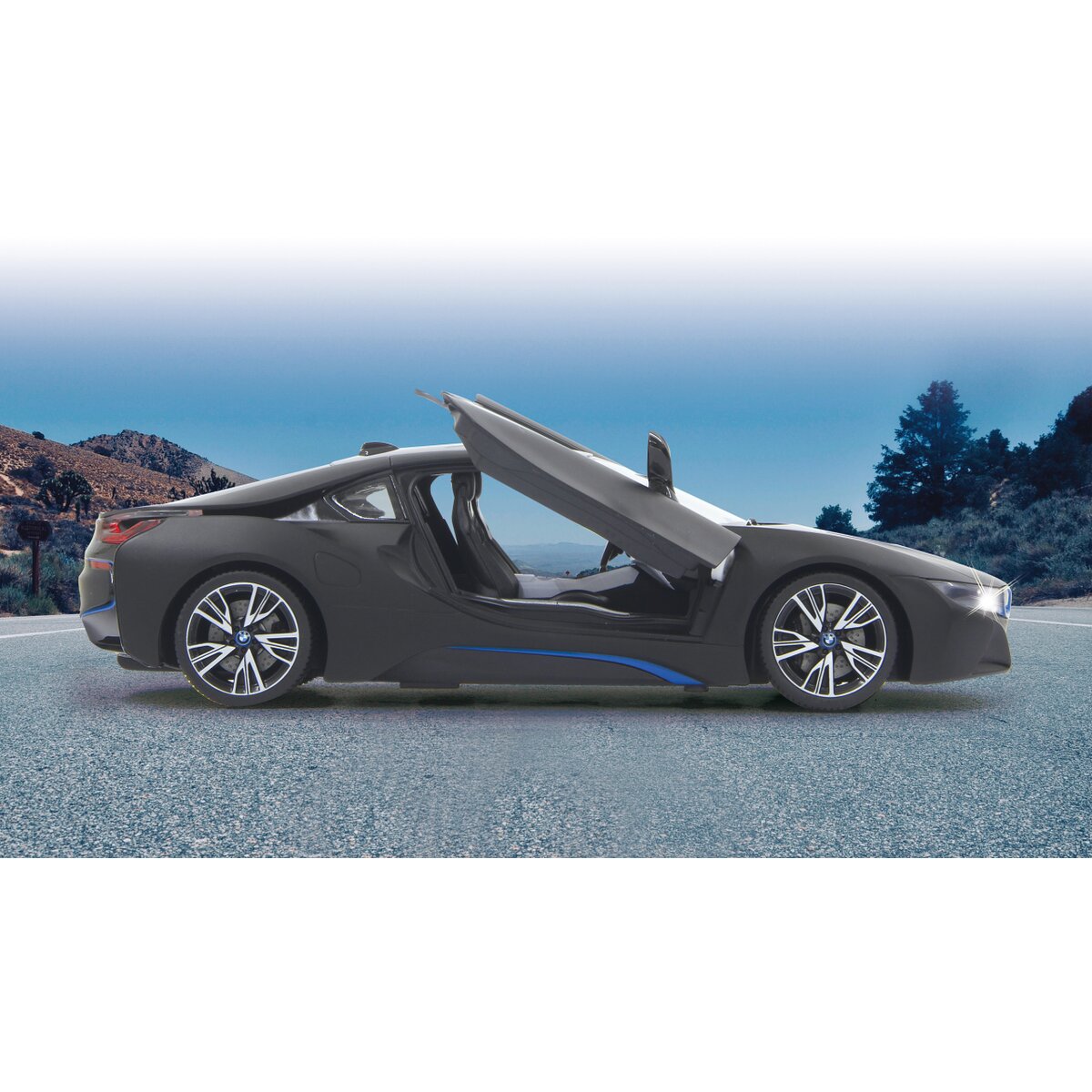 404570_bmw-i8-1-14-schwarz-24ghz-tuer-fernbedienbar_12 Jamara BMW I8 1:14 schwarz 2,4GHz