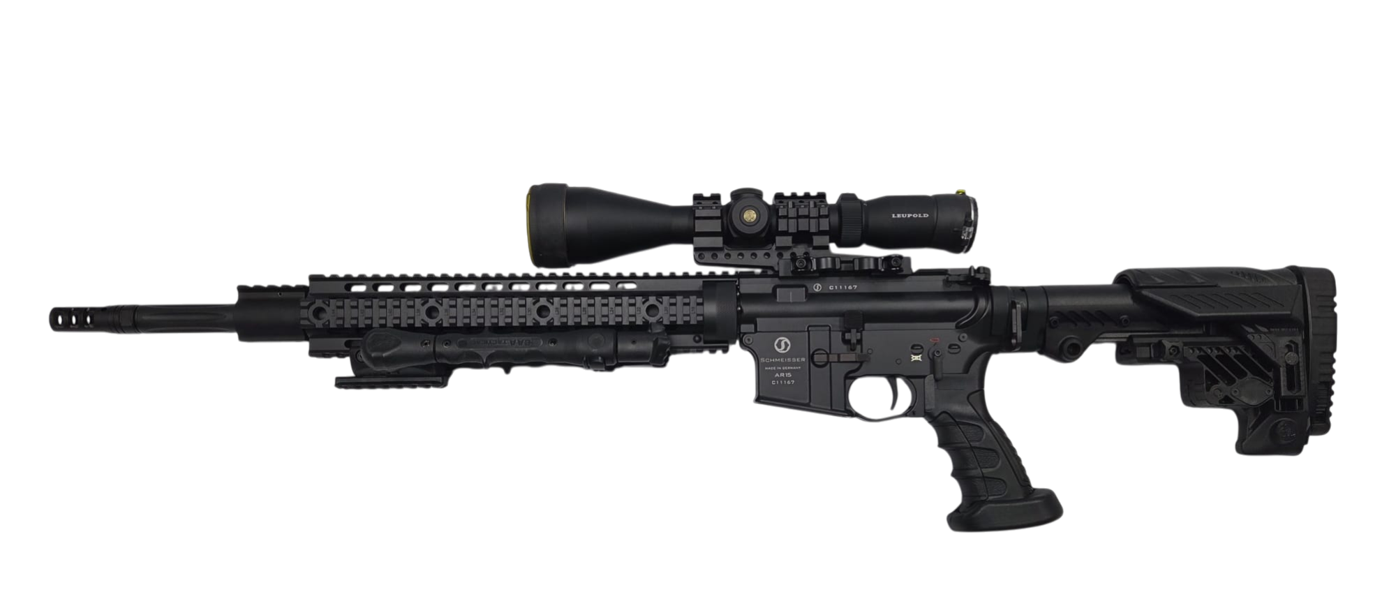 Schmeisser AR15 DMR 18" inkl. Leupold 3-9x50 XV