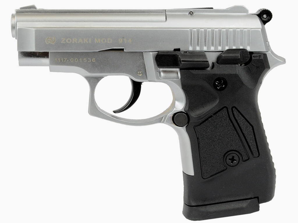 z510024_Zoraki_914_matt_chrom Zoraki 914 Matt Chrom Schreckschusspistole 9mm P.A.K.