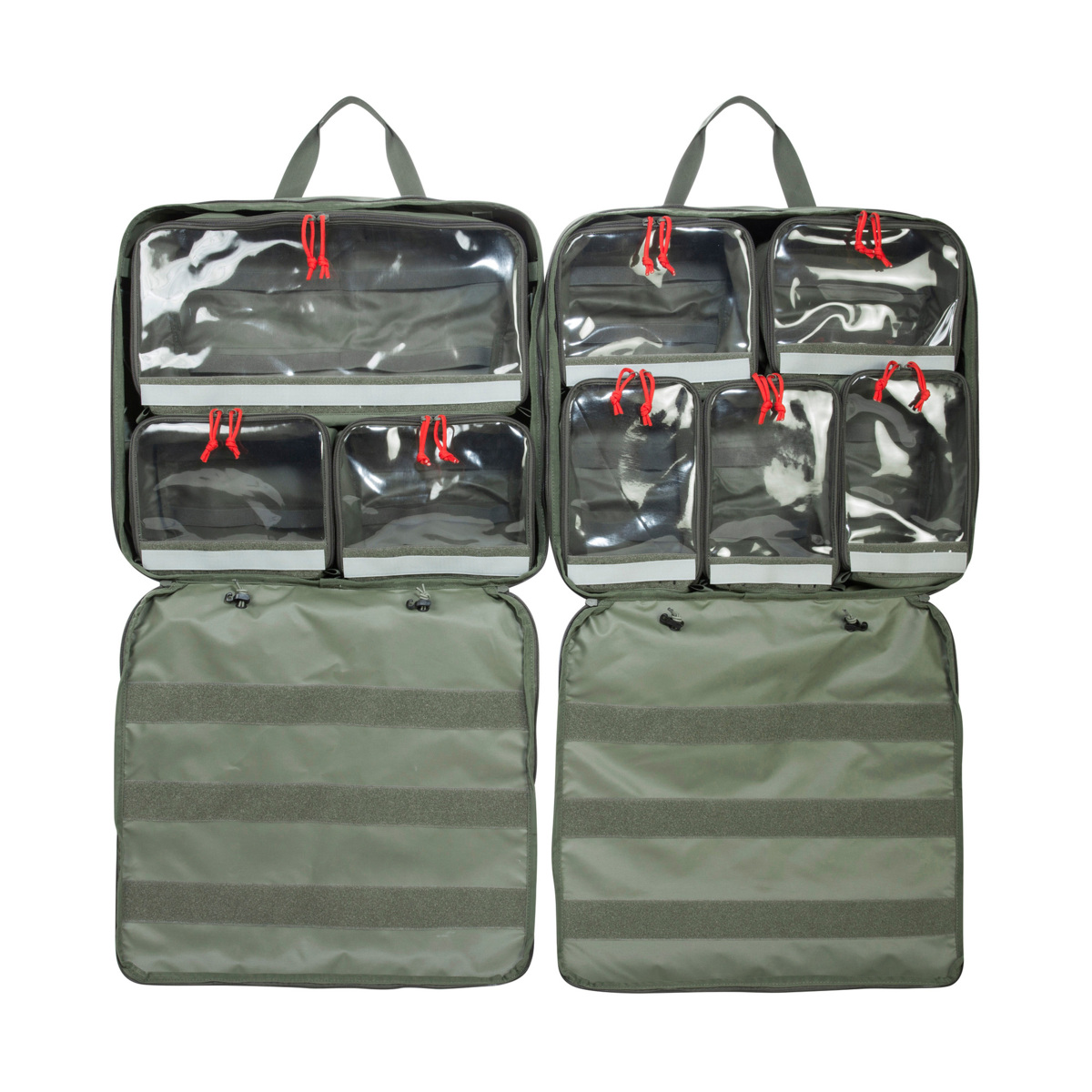 Tasmanian Tiger Medic Container Transport-Set Stone-Grey-Olive IRR