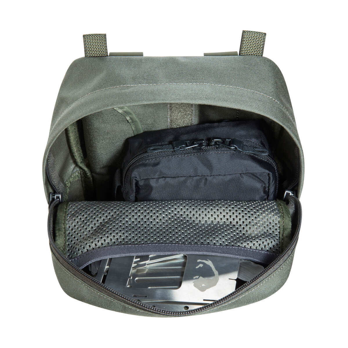 Tatonka Side Pocket 4l BC Rucksack-Seitentasche Stone Grey Olive