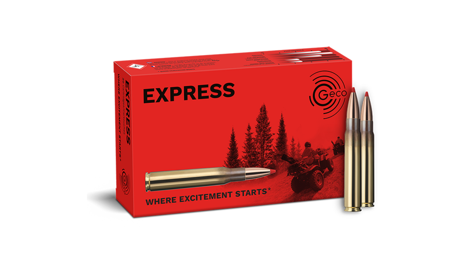 Geco 9,3X62 Express 16,5g / 255gr