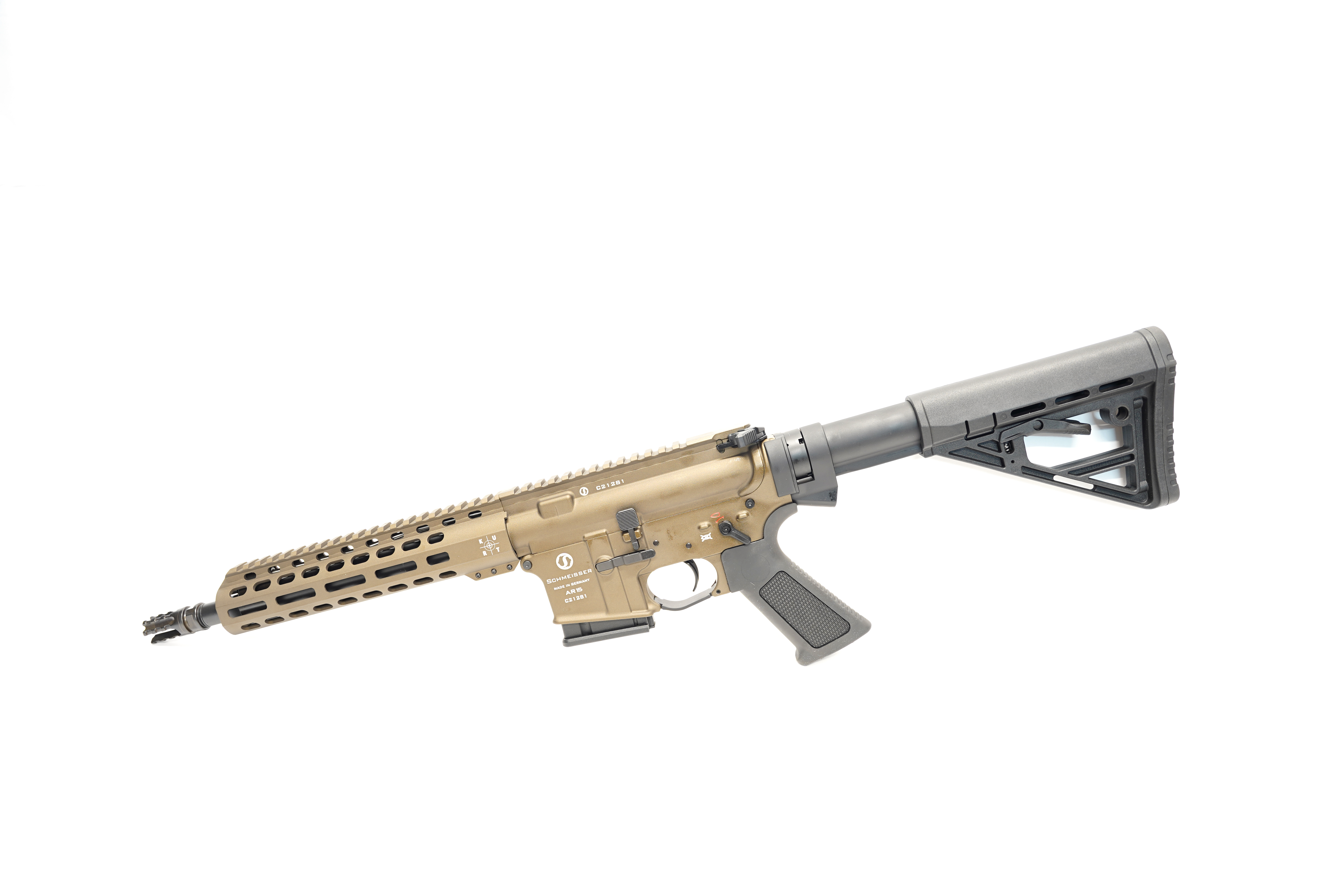 c21281-ganze-1 Schmeisser AR15 S4F 10,5" Halbautomatischebüchse .223 Rem