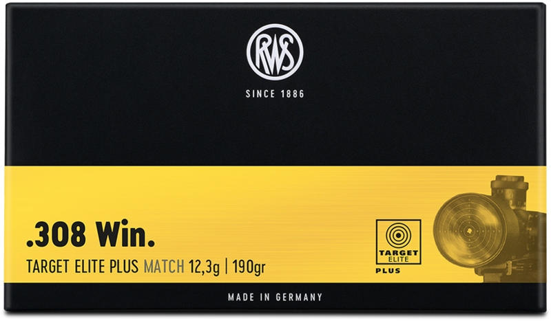 RWS .308 Win. Target Elite Plus 12,3g / 190gr