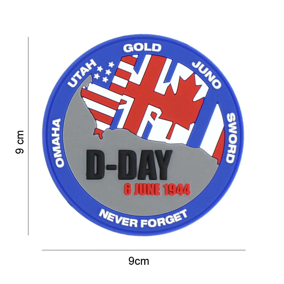 444130_7375_99_01 Patch "D-Day Never forget"