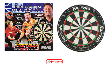 3855cf63791d45585167a74185889ee9 Harrows Official Competition Bristle Board