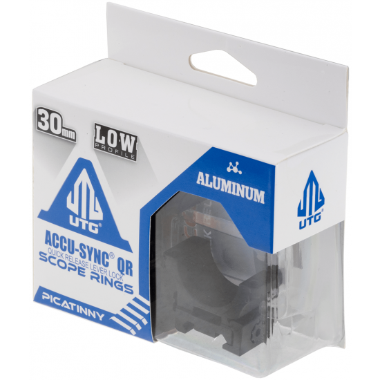 UTG Accu-Sync 30 mm QR Picatinny Scope Rings