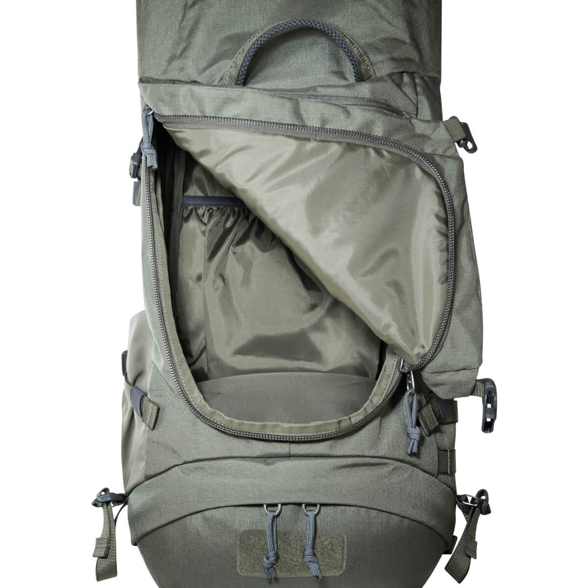 Tatonka Pyrox 40+10 Women BC Bushcraft-Rucksack Stone Grey Olive