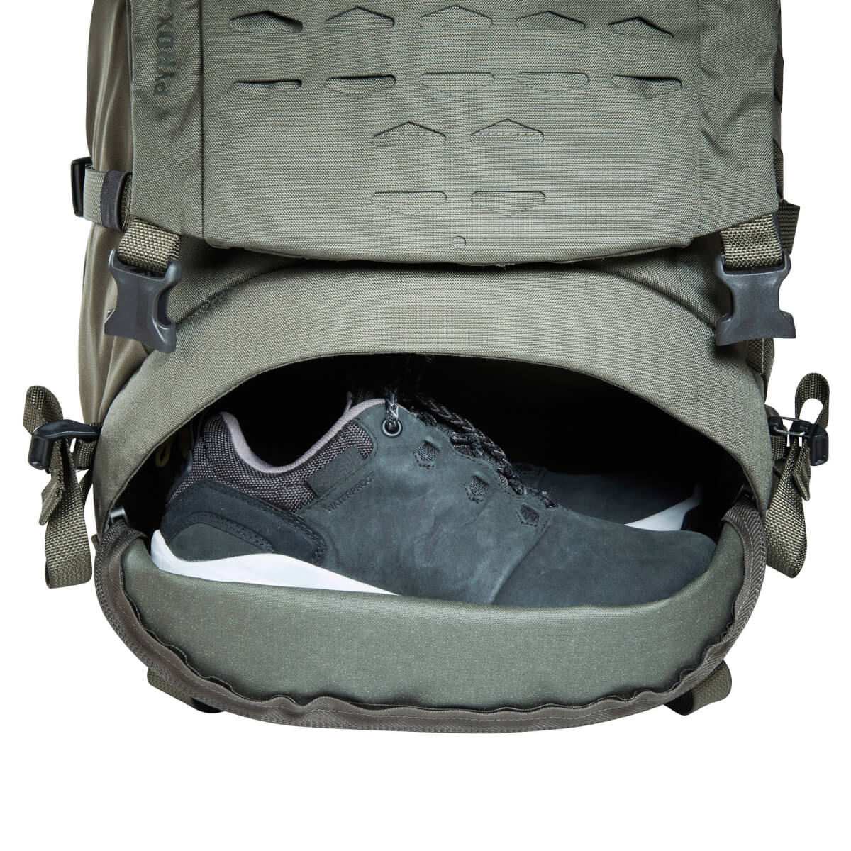 Tatonka Pyrox 40+10 Women BC Bushcraft-Rucksack Stone Grey Olive