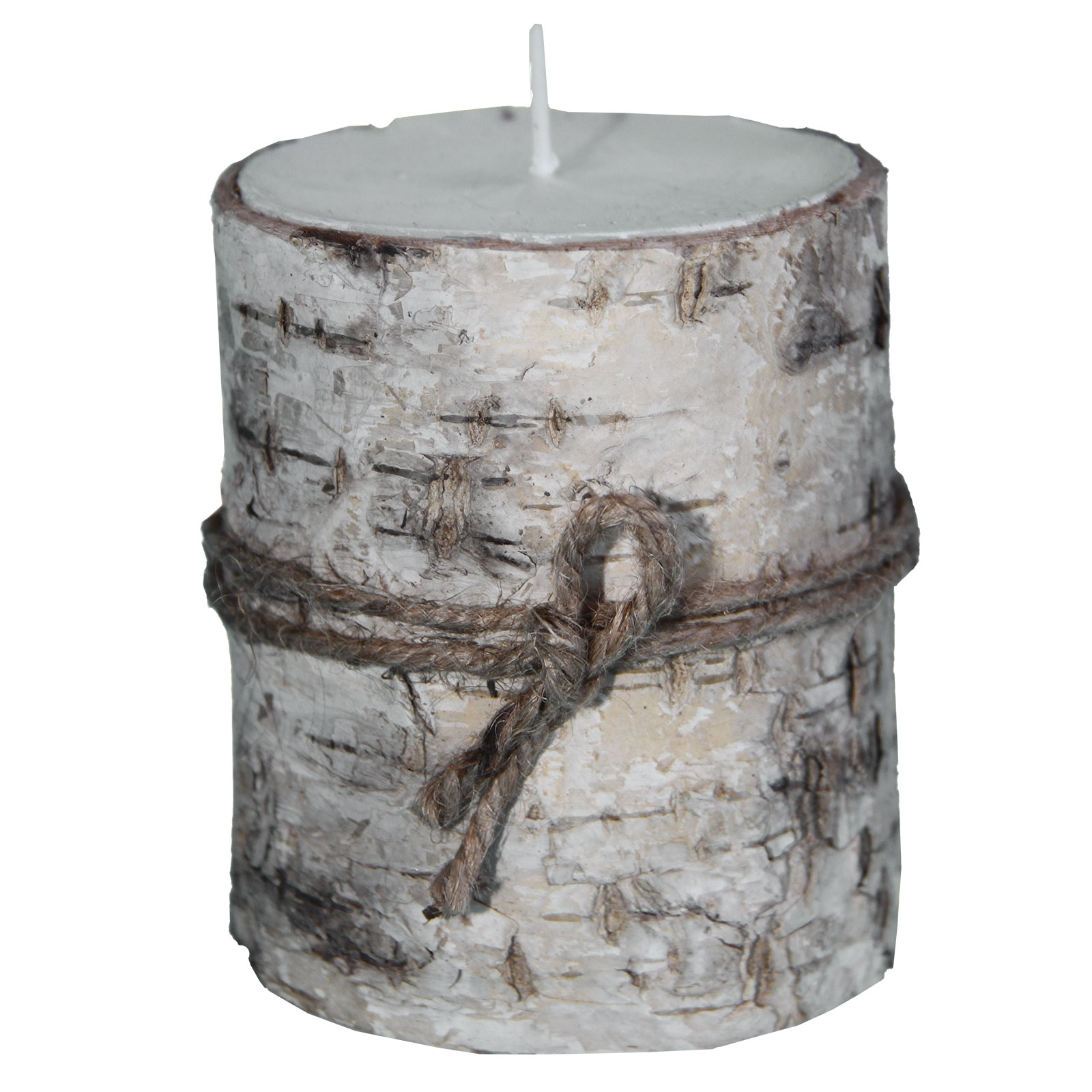 78421_2020 Kurt24 Kerze mit echter Birkenrinde